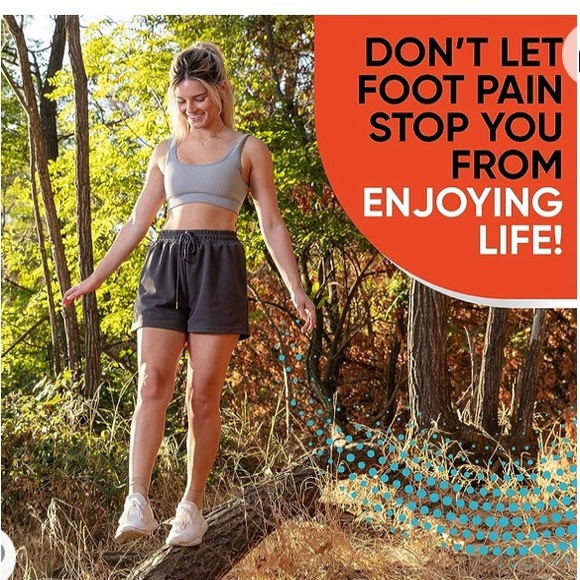 NWT Pair of compression foot socks size M in box. - Picture 5 of 8